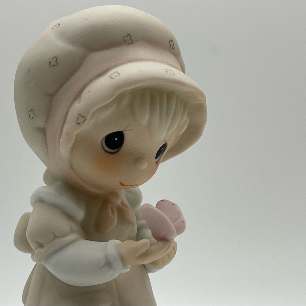 Precious Moments "We Are God's Workmanship" Porcelain Figurine 1982